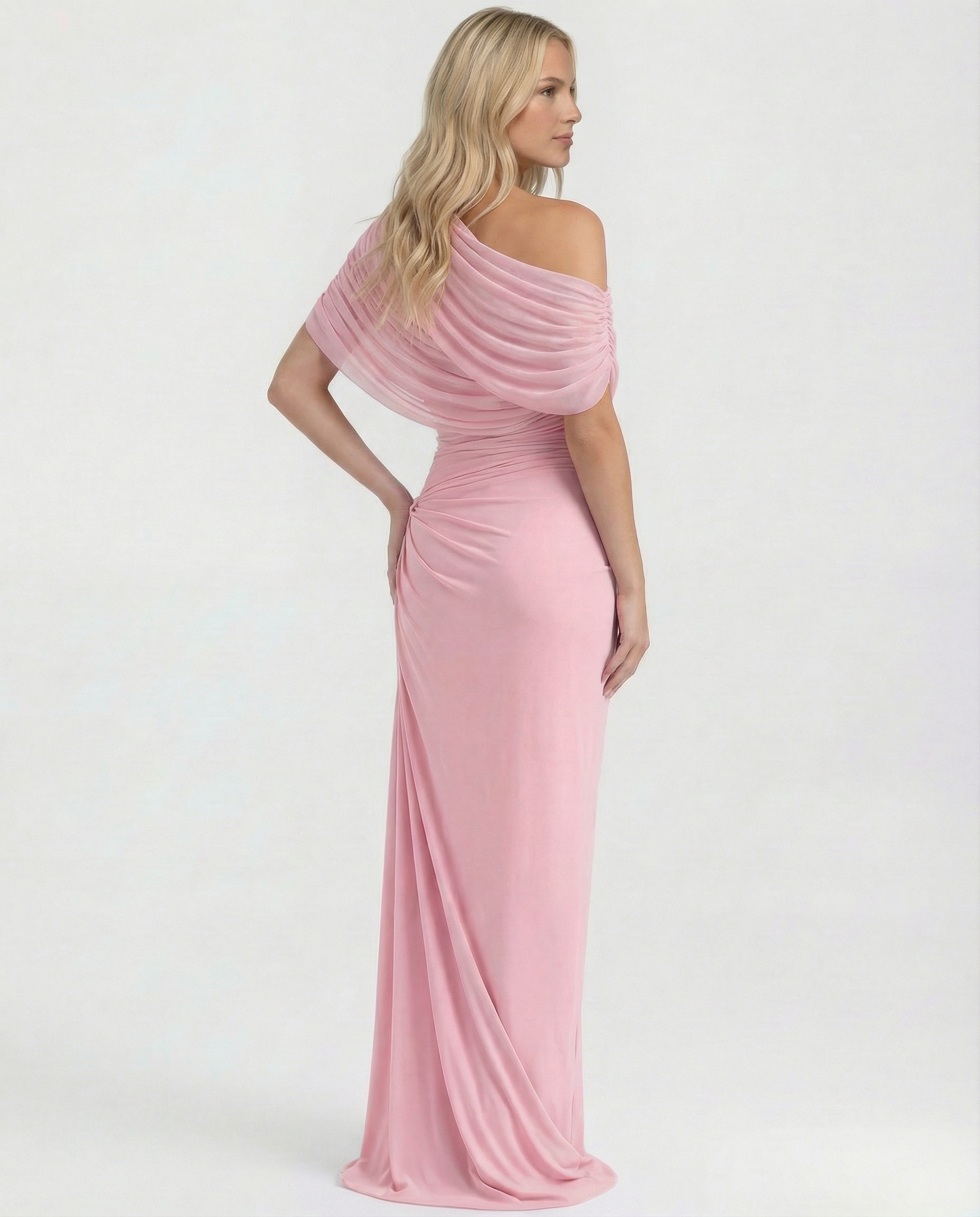 Elena Whitmore | Off Shoulder Maxi Evening Dress For Women