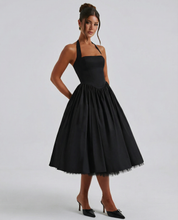 Elena Whitmore | Elegant White Midi Dress For Women