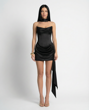 Valentina Moreau | Luxe Black Mini Dress For Women