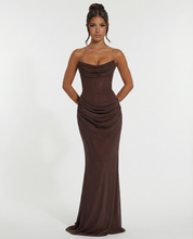 Serena Bellucci | Sheer Mesh Evening Maxi Dress For Women