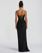 Serena Bellucci | Sheer Mesh Evening Maxi Dress For Women