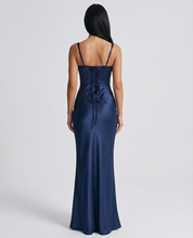 Bianca Laurent | Satin Corset Maxi Dress For Women