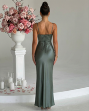 Bianca Laurent | Satin Corset Maxi Dress For Women