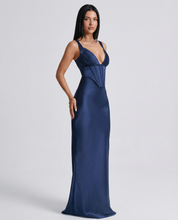 Bianca Laurent | Satin Corset Maxi Dress For Women