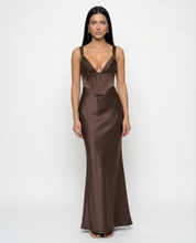 Bianca Laurent | Satin Corset Maxi Dress For Women