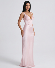Bianca Laurent | Satin Corset Maxi Dress For Women