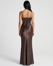 Bianca Laurent | Satin Corset Maxi Dress For Women