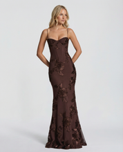 Aurélie Moreau | Embroidered Mermaid Maxi Dress For Women
