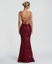 Aurélie Moreau | Embroidered Mermaid Maxi Dress For Women