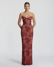 Valentina Rossi | Lace Corset Maxi Dress For Women