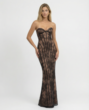 Valentina Rossi | Lace Corset Maxi Dress For Women