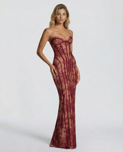 Valentina Rossi | Lace Corset Maxi Dress For Women