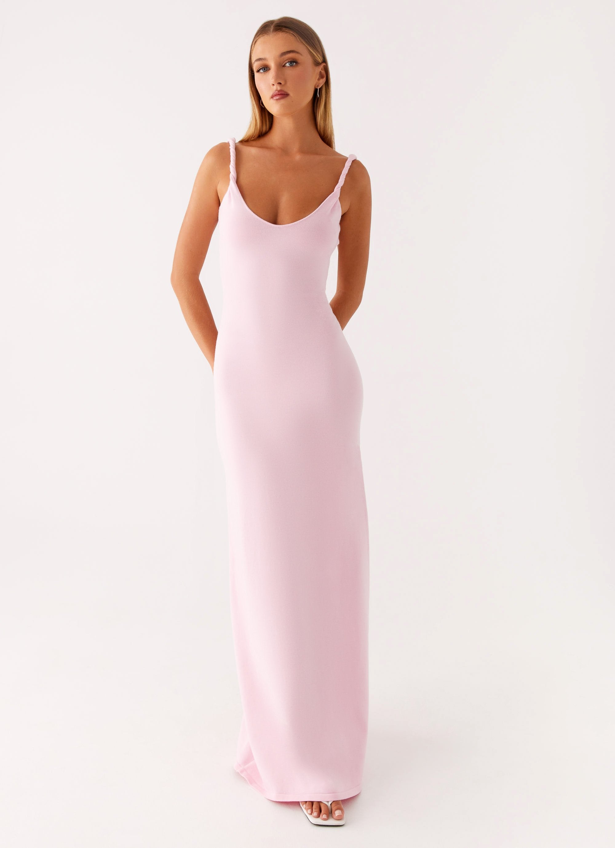 Elena Whitmore | Soft Blue Maxi Dress For Women