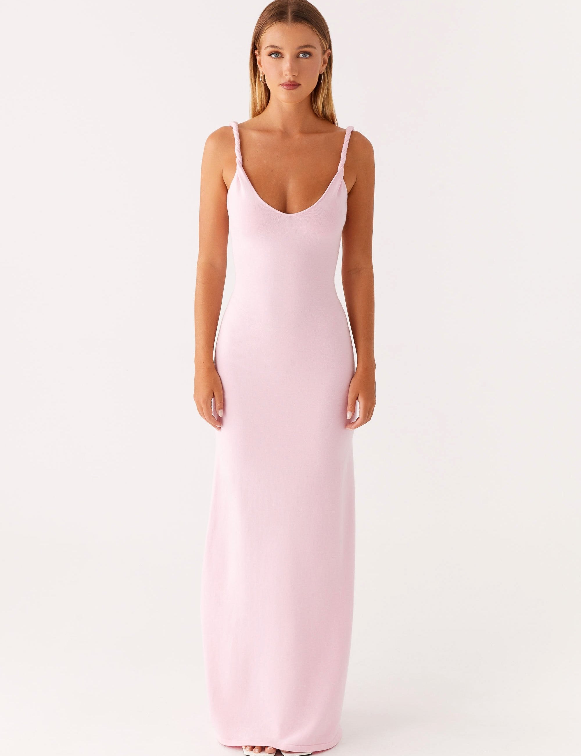 Elena Whitmore | Soft Blue Maxi Dress For Women