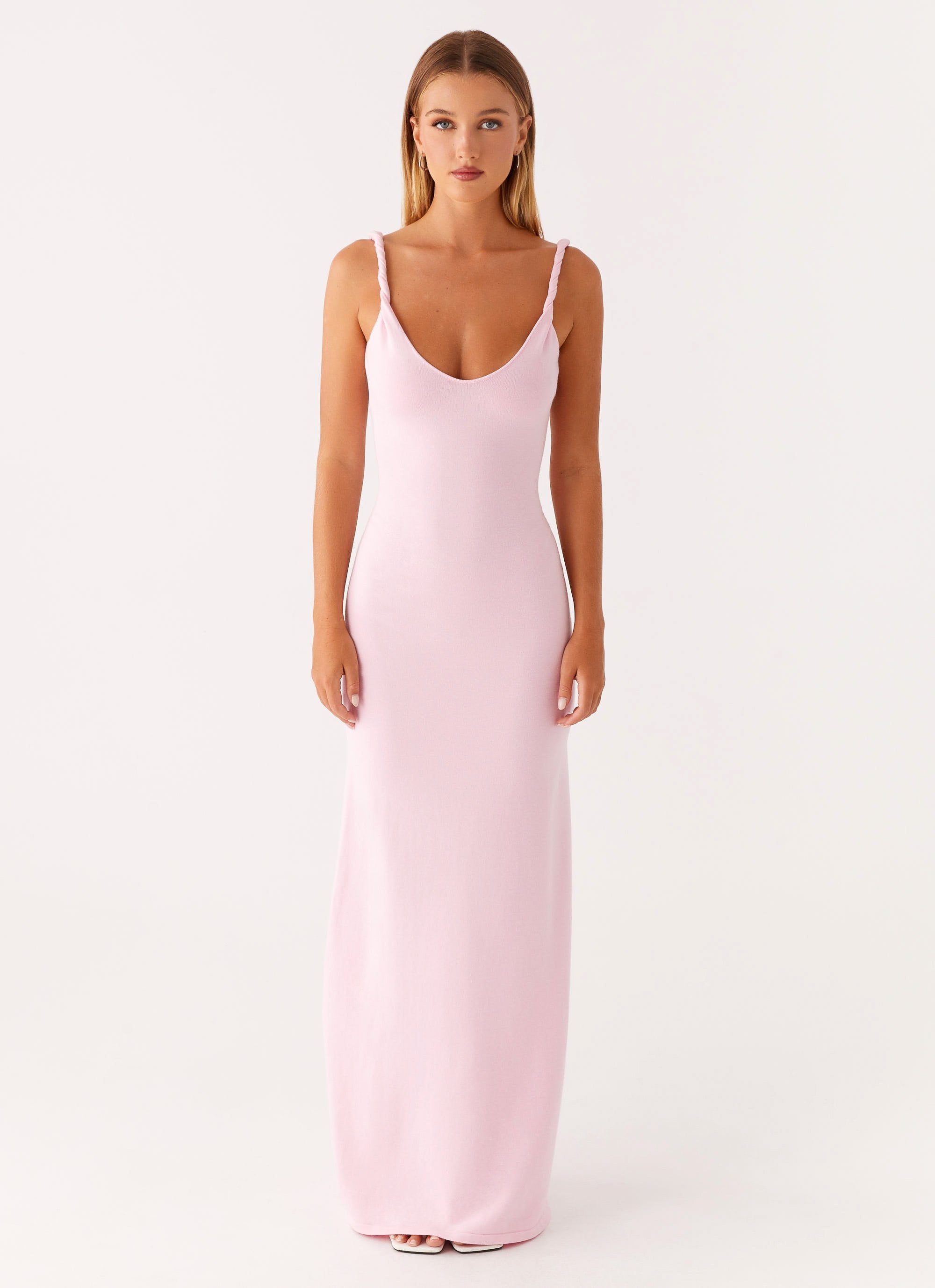 Elena Whitmore | Soft Blue Maxi Dress For Women