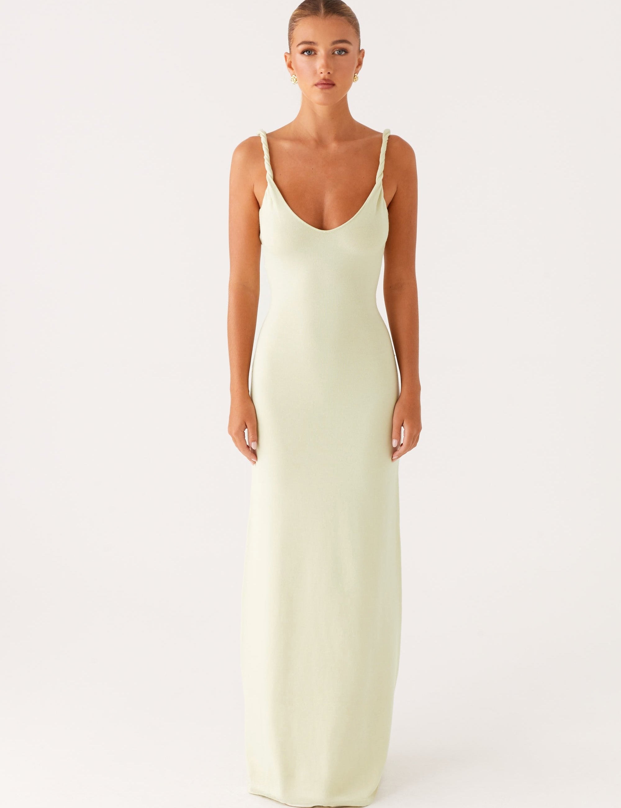 Elena Whitmore | Soft Blue Maxi Dress For Women