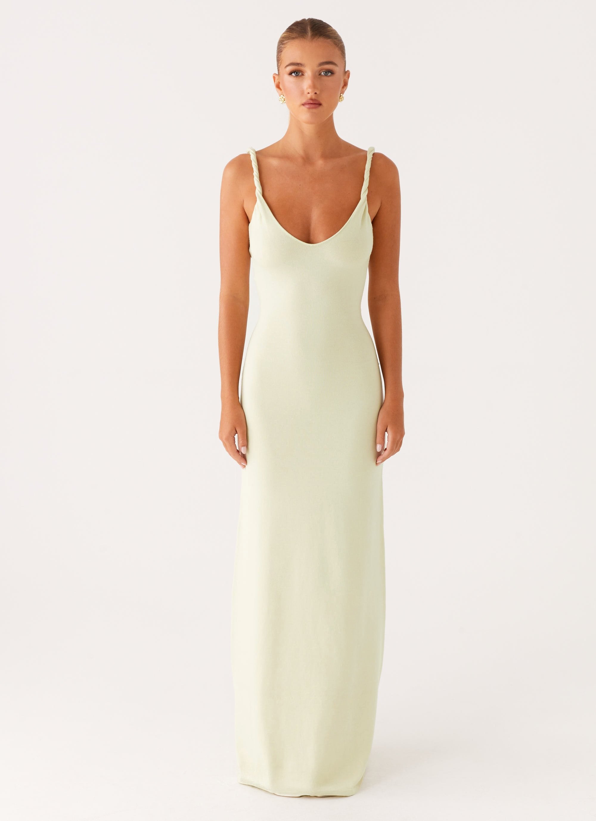 Elena Whitmore | Soft Blue Maxi Dress For Women