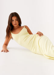 Elena Whitmore | Soft Blue Maxi Dress For Women