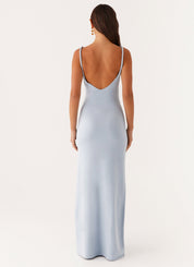 Elena Whitmore | Soft Blue Maxi Dress For Women