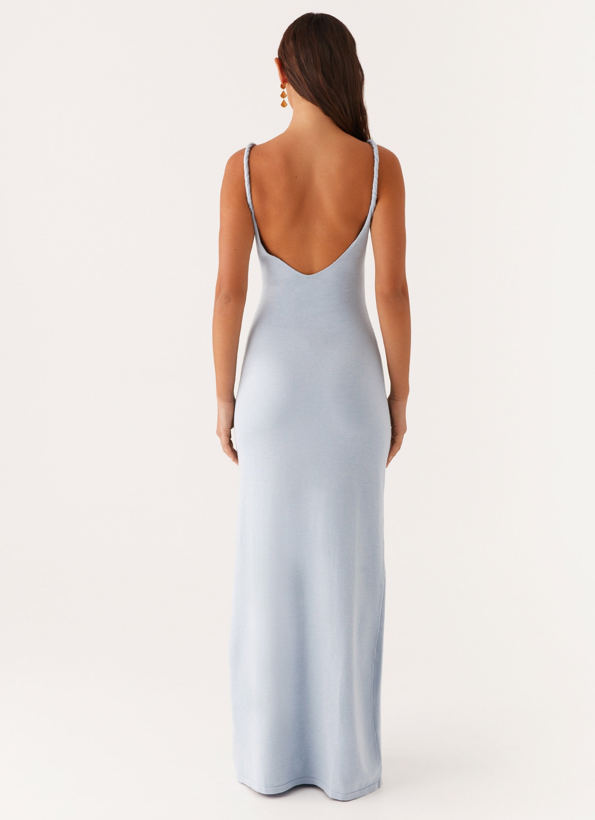 Elena Whitmore | Soft Blue Maxi Dress For Women