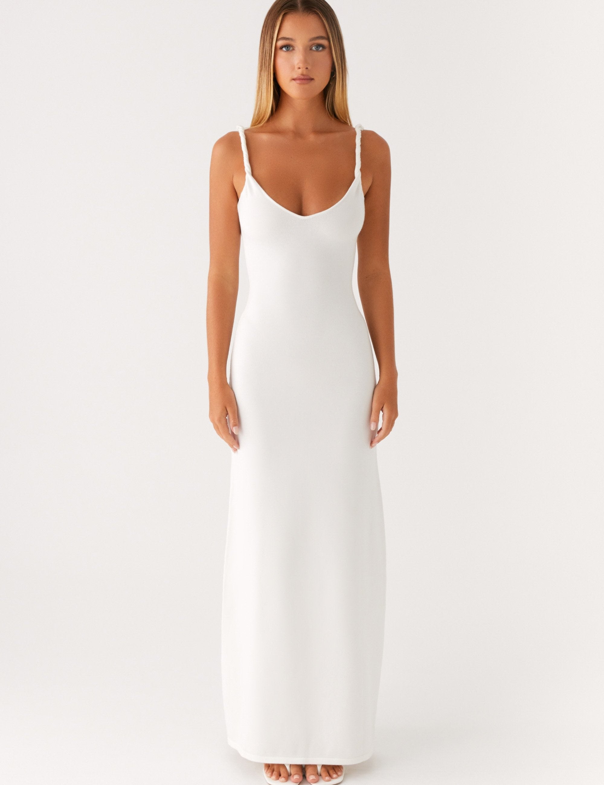 Elena Whitmore | Soft Blue Maxi Dress For Women