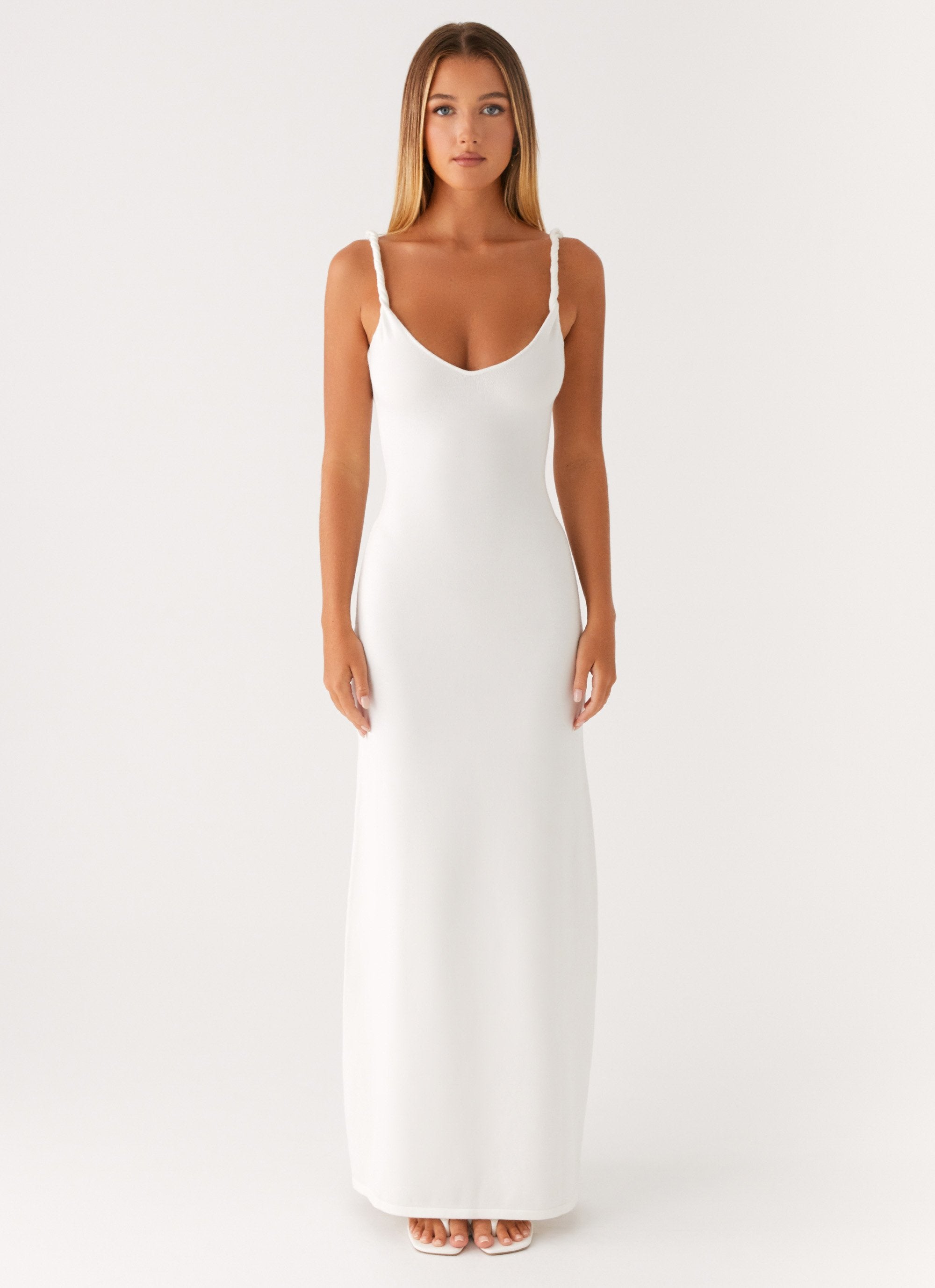 Elena Whitmore | Soft Blue Maxi Dress For Women