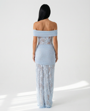 Elena Moretti | Lace Evening Maxi Dress For Women
