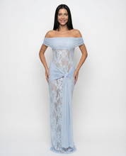 Elena Moretti | Lace Evening Maxi Dress For Women
