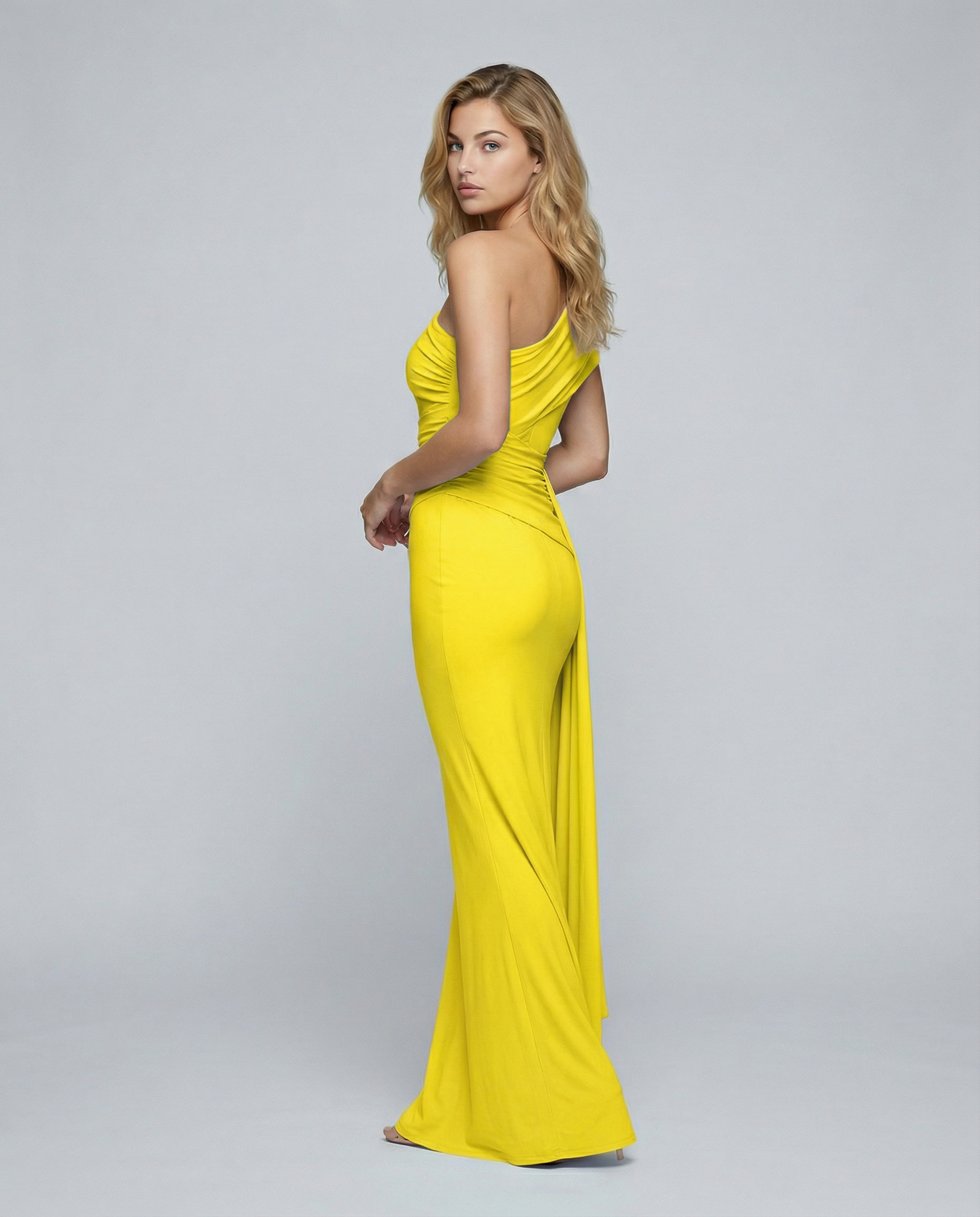 Celeste Moreau | Elegant Off Shoulder Maxi Dress For Women