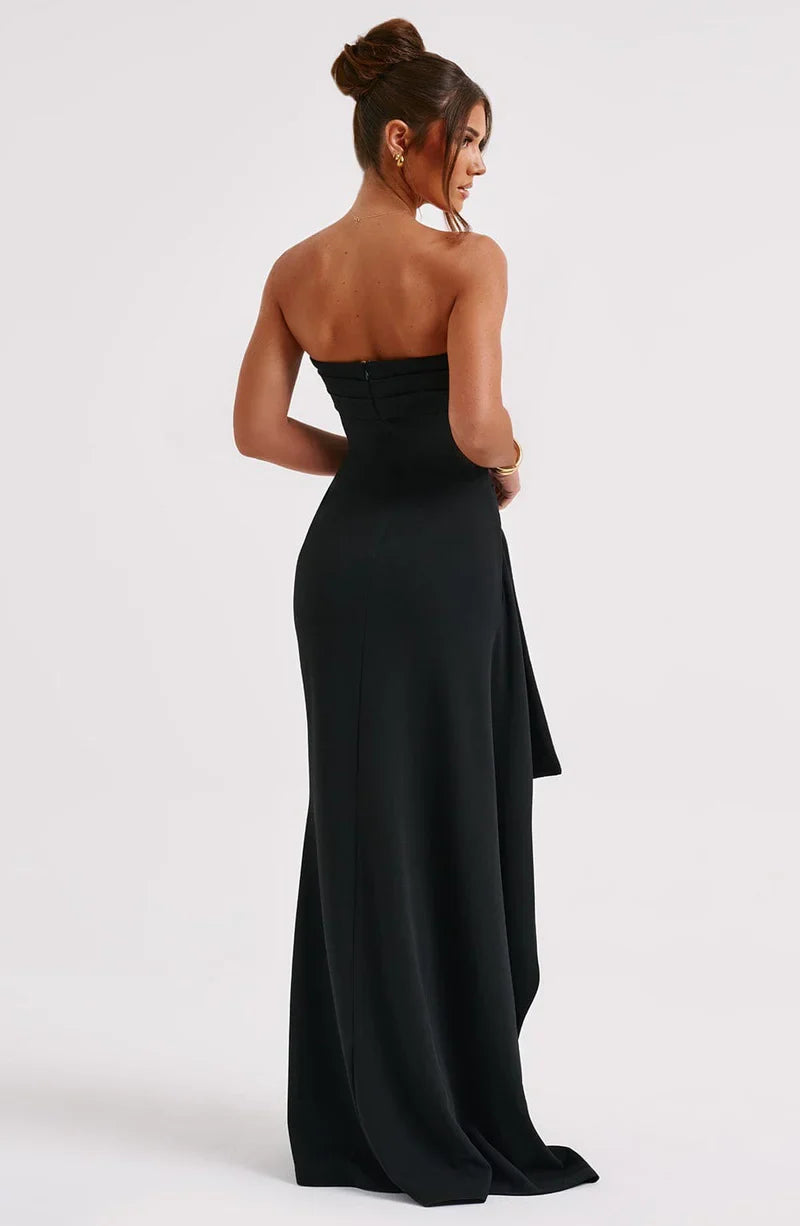 Valentina Rousseau | Strapless Evening Maxi Dress For Women