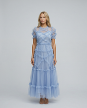 Celeste Moreau | Romantic Ruffle Maxi Dress For Women