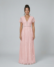 Amelie Laurent | Elegant Lace Maxi Dress For Women