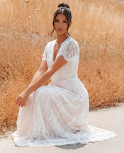Amelie Laurent | Elegant Lace Maxi Dress For Women