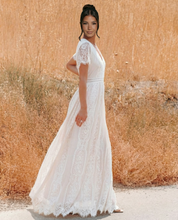 Amelie Laurent | Elegant Lace Maxi Dress For Women