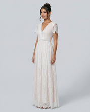 Amelie Laurent | Elegant Lace Maxi Dress For Women