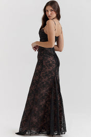 Camille Devereux | Elegant Lace Maxi Dress For Women