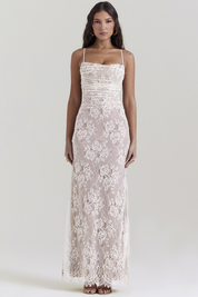Camille Devereux | Elegant Lace Maxi Dress For Women