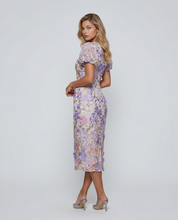 Felicity Ravensworth | Floral Embroidered Midi Dress For Women