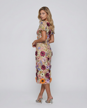 Felicity Ravensworth | Floral Embroidered Midi Dress For Women
