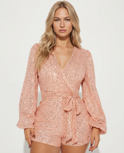 Bianca Romano | Sequin Wrap Playsuit For Women