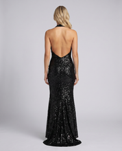Camille Dubois | Sequin Halter Maxi Dress For Women
