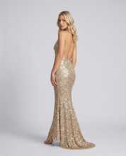 Camille Dubois | Sequin Halter Maxi Dress For Women