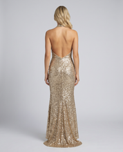 Camille Dubois | Sequin Halter Maxi Dress For Women