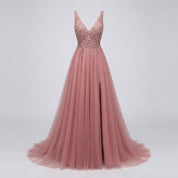 Phoebe Kelly | Formal Maxi Dress With Beaded Bodice For Women