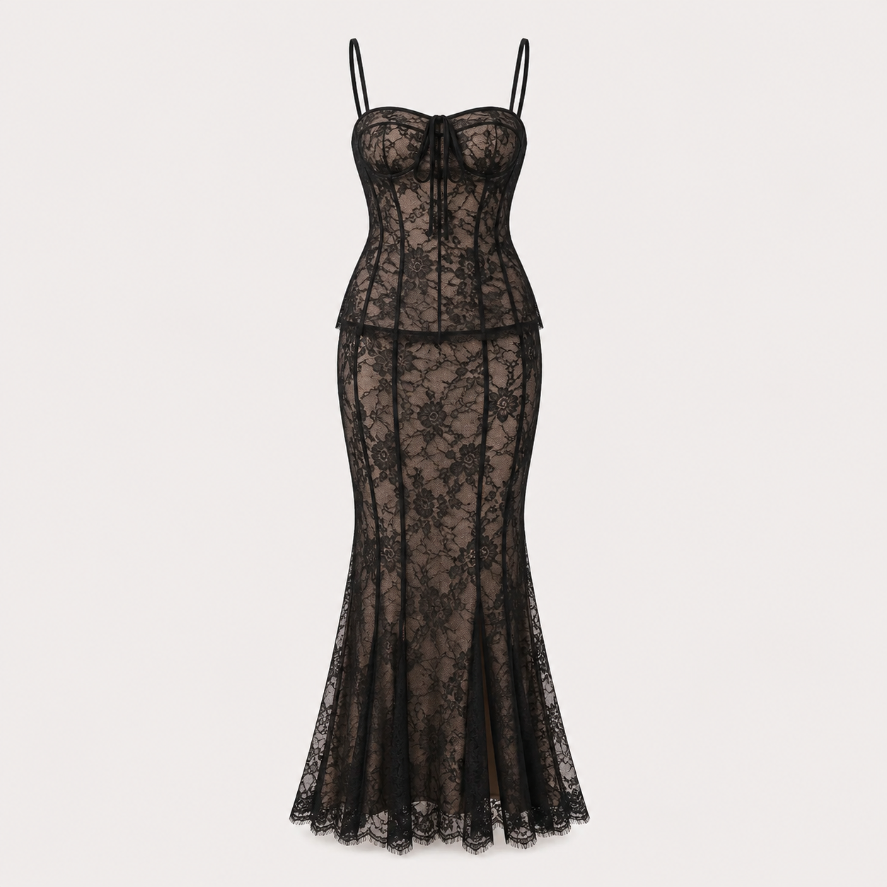 Phoebe Wright | Lace Maxi Races Dress For Women