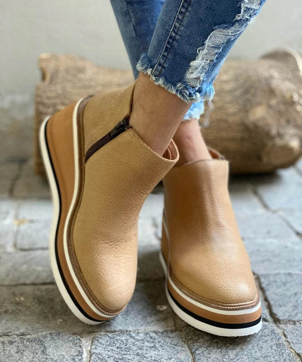 Camille Dubois | Elevated Platform Ankle Boots with Everyday Comfort For Women