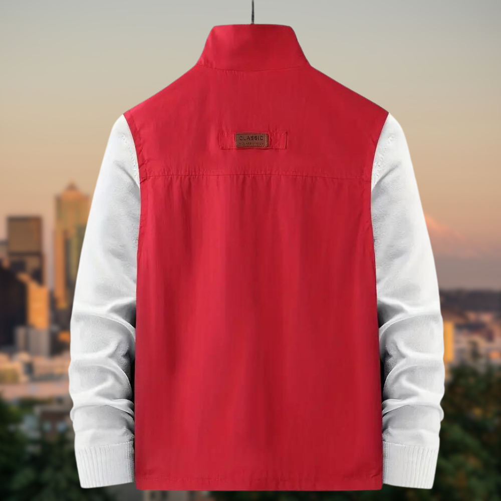 Marco Bellini | Utility Cargo Vest For Men