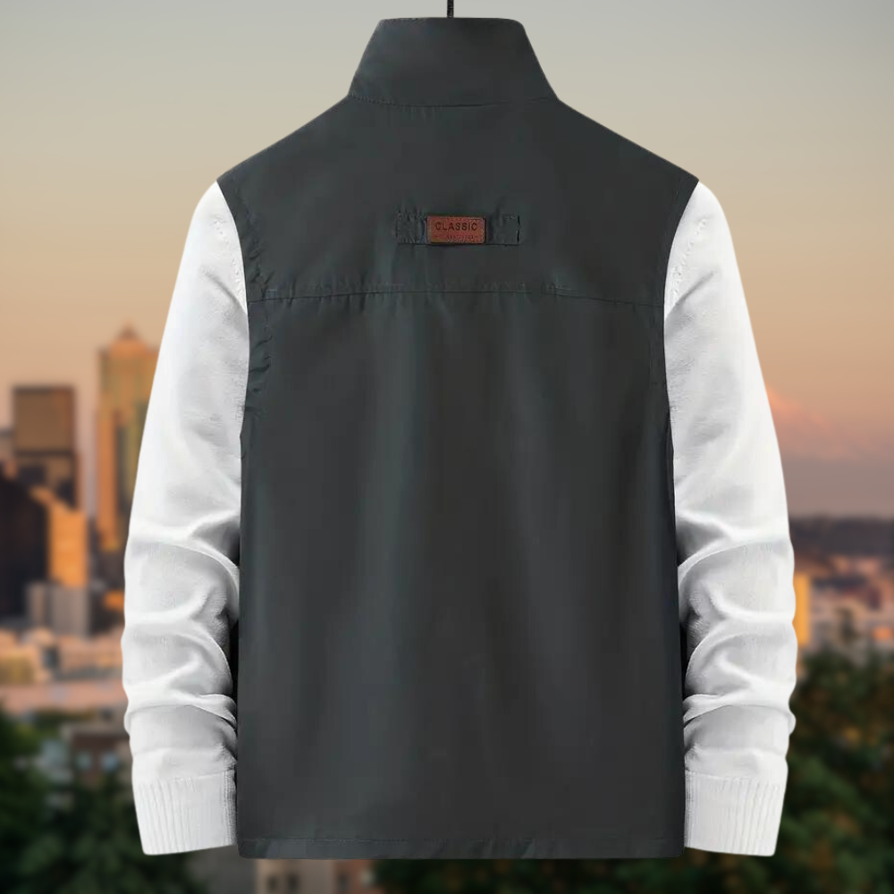 Marco Bellini | Utility Cargo Vest For Men