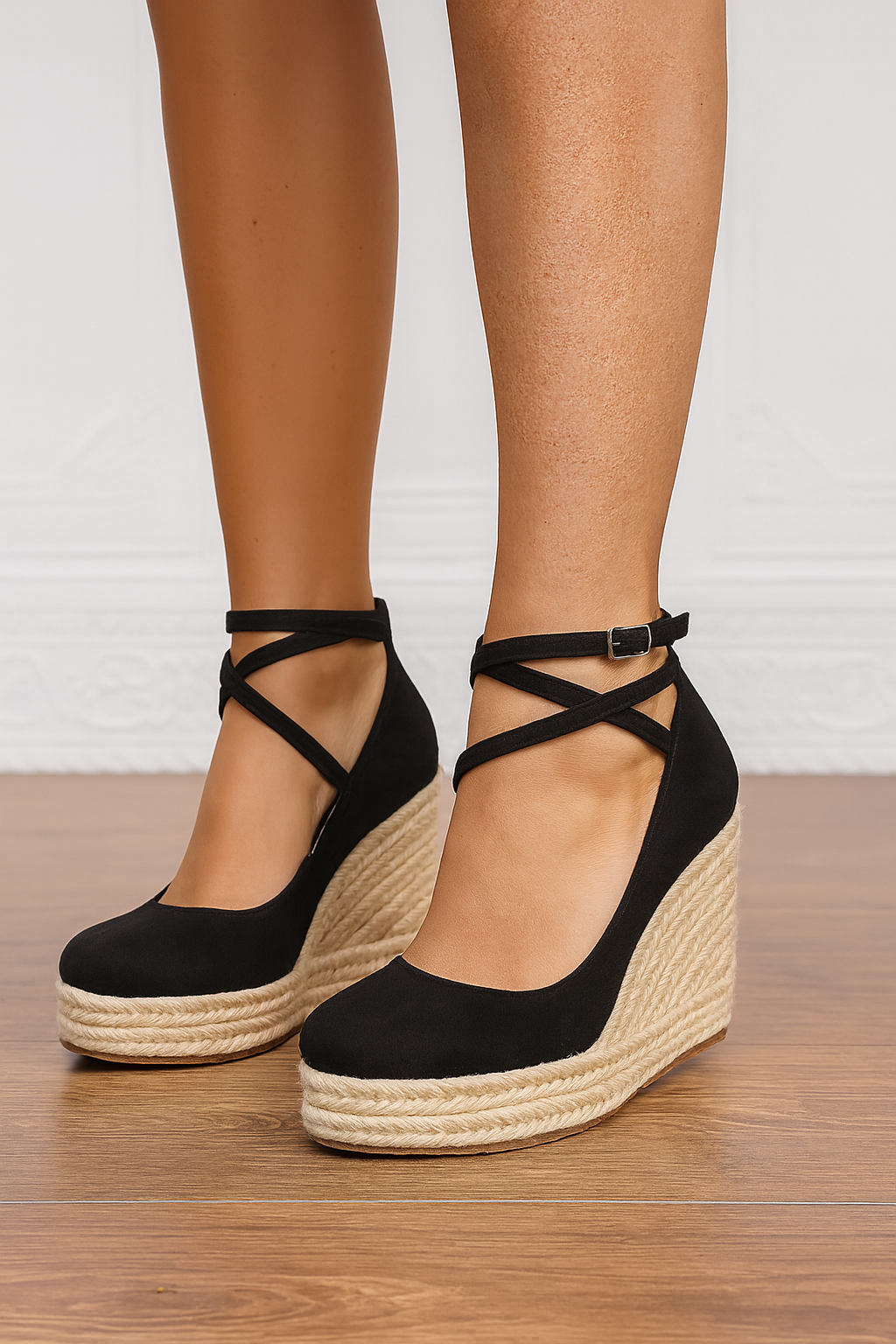 Romilly Blake | Wedge Espadrille Heels For Women