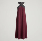 Ruby Stewart | Cross Halter Maxi Dress For Women